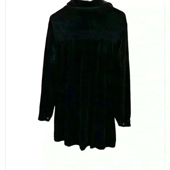 NWOT Anthropologie Gentle Fawn velvet shirt dress - Picture 7 of 7